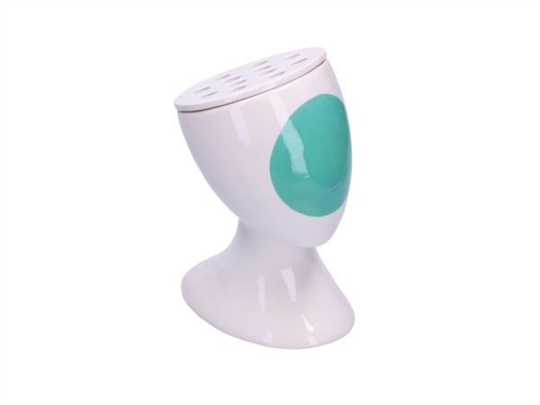 RITUALI DOMESTICI Thea, vaso TULIPANIER DISCO VERDE