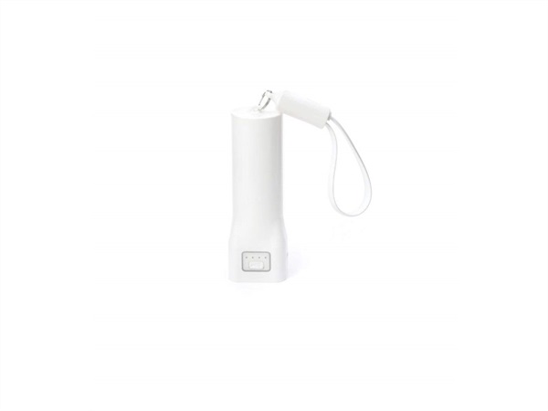 KIKKERLAND EUROPE Torcia bianca con cavo microusb - kikkerland us134-wh