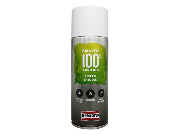 AREXONS Smalto 100% Acrilico Effetti Speciali, fluorescente verde, 400 ml