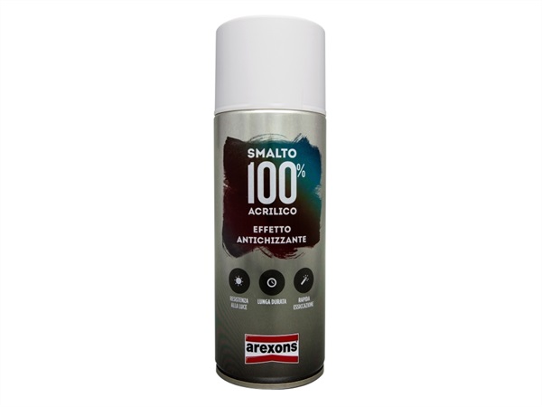 AREXONS Smalto 100% acrilico effetto antichizzante grafite, 400 ml
