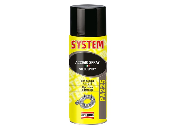 AREXONS System PA225 Acciaio spray, 400 ml