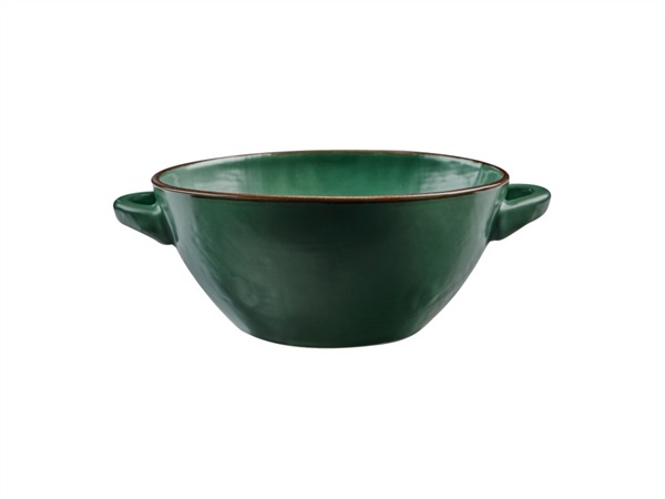 NOVITA' HOME Mediterraneo, ciotola zuppa verde 20x15