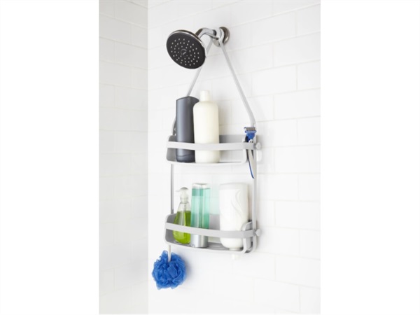 UMBRA Flex, porta accessori doccia bianco