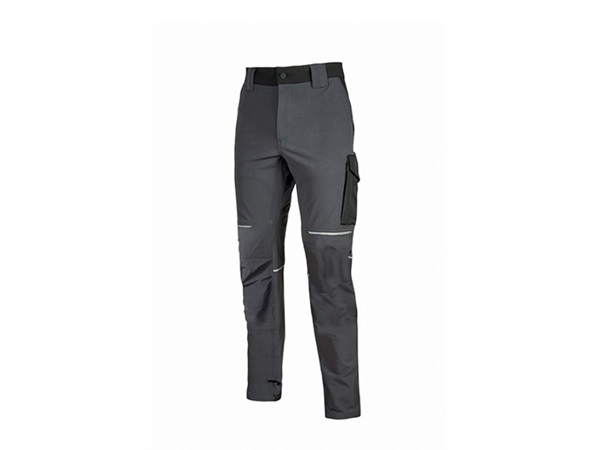 UPOWER Pantaloni world in tessuto U-4 Slim Fit, asphalt grey