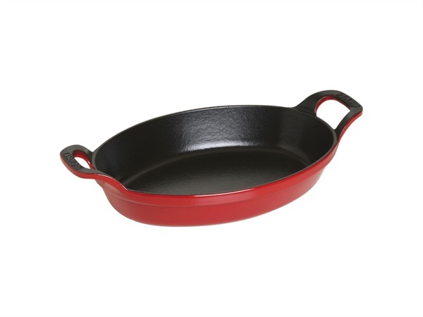 STAUB PIROFILA OVALE - 30 CM X 18 CM, CILIEGIA