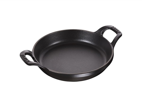 STAUB PIROFILA ROTONDA - 22 CM X 15 CM, NERA