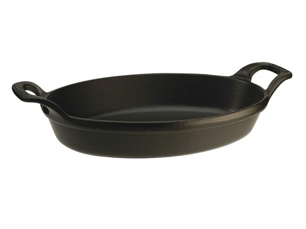 STAUB Mini pirofila ovale diam. 15 cm nera