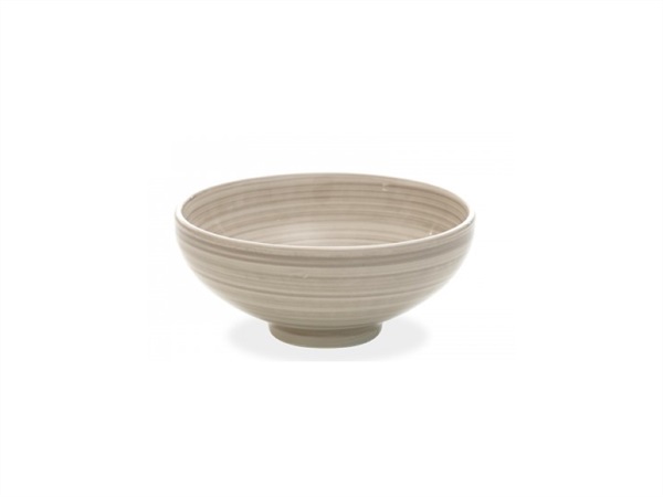 ZAFFERANO S.R.L. Patera Bowl grande stoneware 90 cl beige