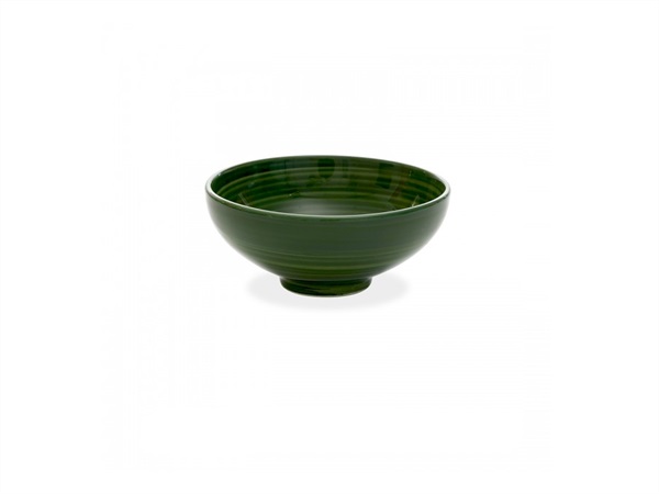 ZAFFERANO S.R.L. Patera Bowl grande stoneware 90 cl verde