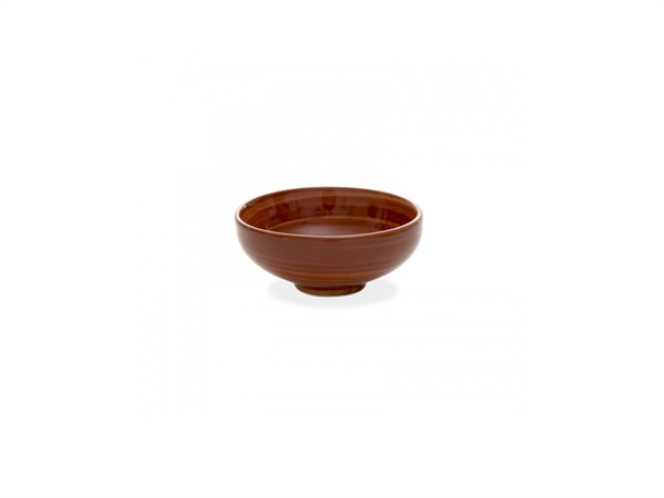 ZAFFERANO S.R.L. Patera Bowl media stoneware 40 cl rosso/marrone