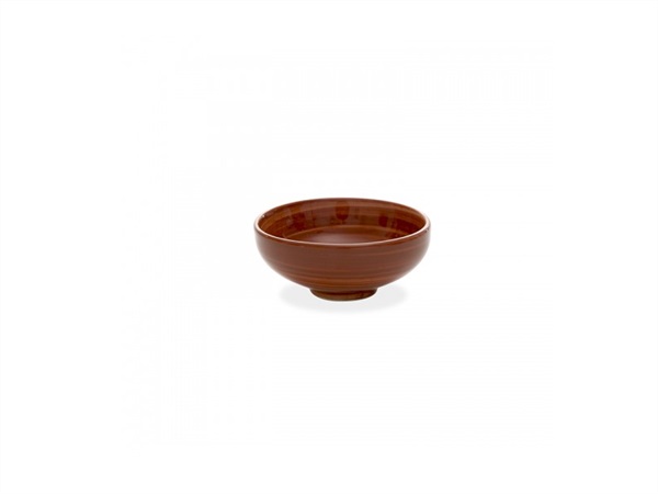 ZAFFERANO S.R.L. Patera Bowl piccola stoneware 25 cl rosso/marrone
