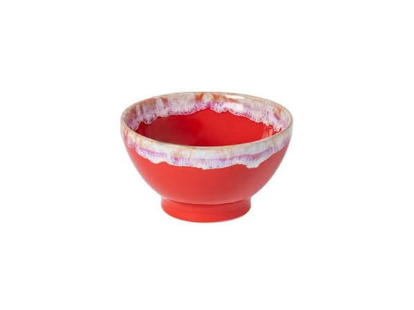 COSTA NOVA Set 4 latte bowls, rosso