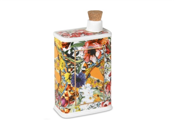 BACI MILANO Baci milano - baroque & rock milano kitchen - bottiglia olio piccola, coral