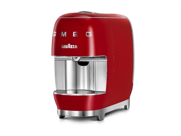 SMEG Macchina da Caffè Espresso, Rossa, Lavazza A Modo Mio Smeg