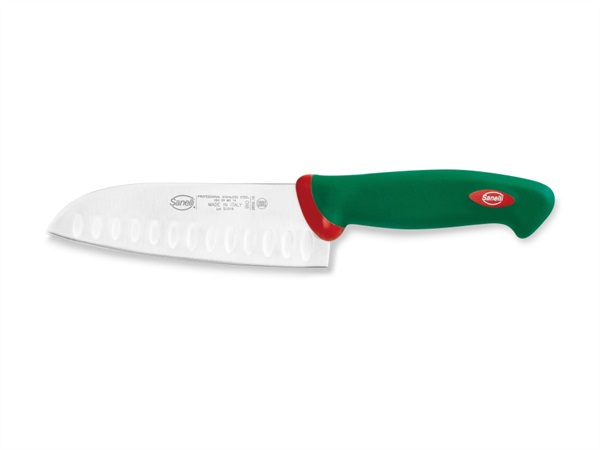COLTELLERIE SANELLI Premana, coltello santoku olivato, 16 cm