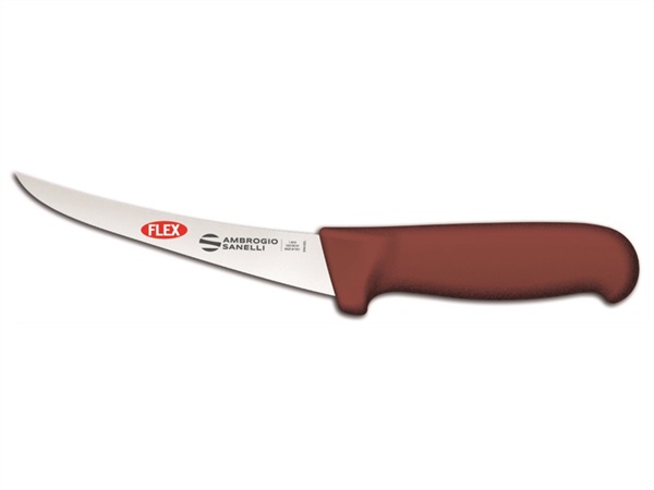 AMBROGIO SANELLI Bbq - coltello disosso curvo lama flessibile, 15 cm