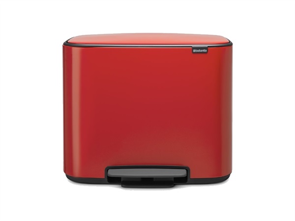 BRABANTIA BO PEDAL BIN PATTUMIERA 36 litri - Passion Red