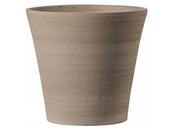 DEROMA VASO CONO PRIMITIVO GRAFITE CM.31