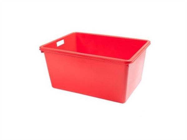 ICS SPA Corba rettangolare ics rossa 65 lt