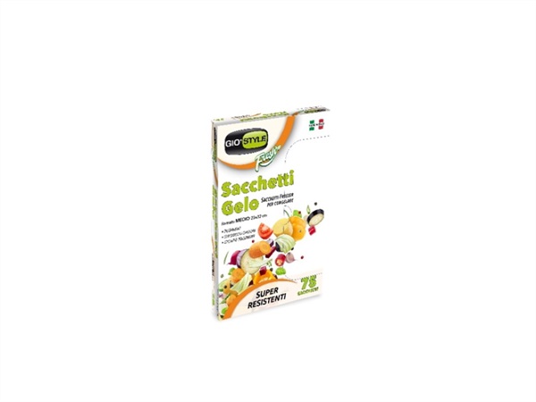 GIO STYLE Sacchetti gelo, 23x32 cm, 20 pz