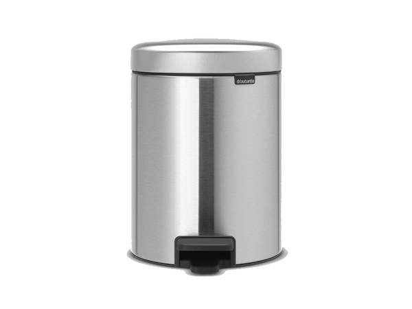 BRABANTIA Newicon a pedale pattumiera 5 litri - Matt Steel