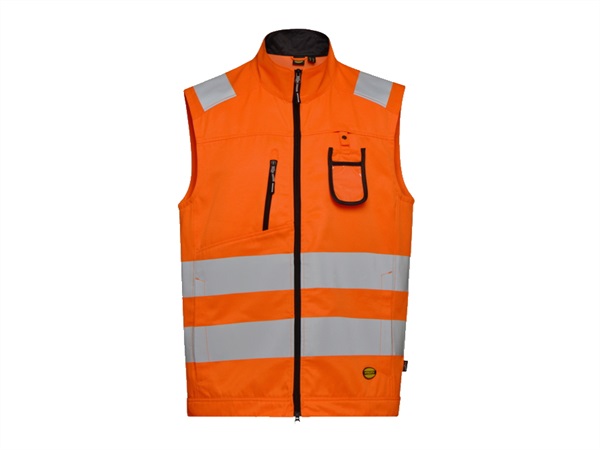 DIADORA Gilet alta visibilità vest iso20471, arancio fluo
