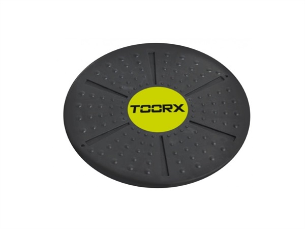 TOORX Balance board, Ø 39,5 cm, nero/verde lime