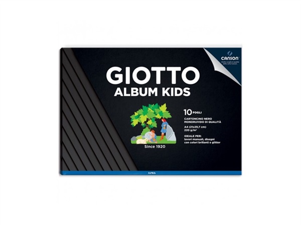 FILA Giotto album nero kids a4 10f