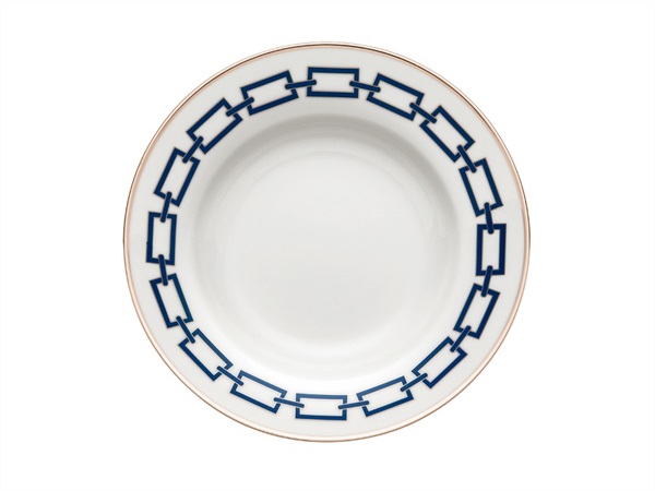 RICHARD GINORI Catene zaffiro, PIATTO FONDO CM 24,5