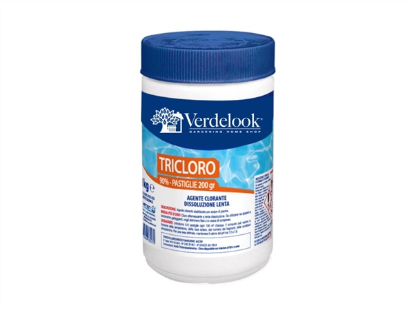 VERDELOOK Tricloro 90% pastiglie 200 gr, 1 Kg