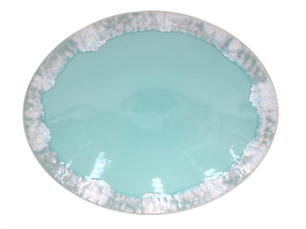 CASAFINA Taormina aqua, piatto ovale 41