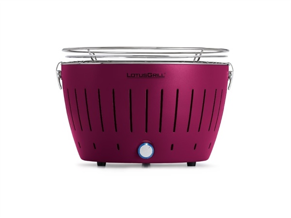 LOTUS GRILL LOTUSGRILL CLASSIC, grill portatile da tavolo per esterno viola