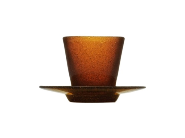 MEMENTO Memento Coffee cup+piattino - Amber