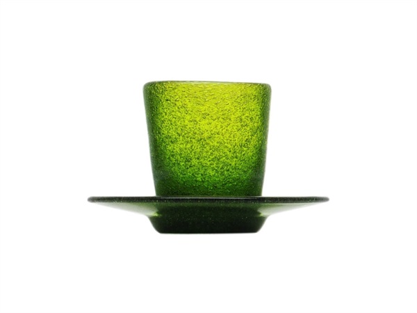 MEMENTO Memento Coffee cup+piattino - Olive