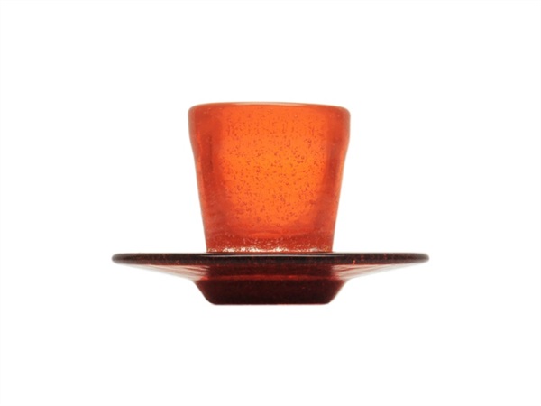 MEMENTO Memento Coffee cup+piattino - Orange