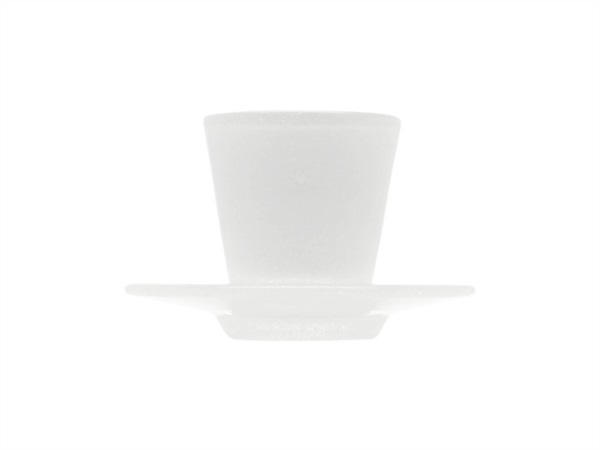 MEMENTO Memento Coffee cup+piattino - White Solid
