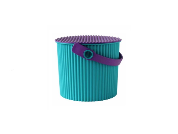 HACHIMAN Omnioutil, bucket mini, blu turchese