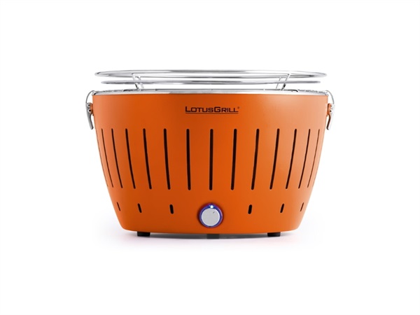 LOTUS GRILL LOTUSGRILL CLASSIC, grill portatile da tavolo per esterno arancio