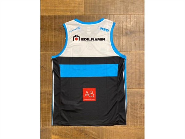 VANOLI BASKET VINTAGE JERSEY 2019/2020 - ANTRACITE - XS