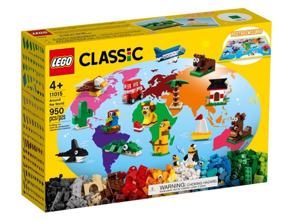 LEGO Lego classic, Giro del mondo 11015