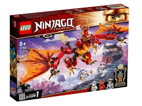 LEGO Lego ninjago, L'attacco del Dragone del fuoco 71753