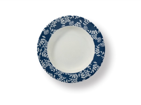 SATURNIA Blue Luxury, linea ischia, piatto fondo 23 cm