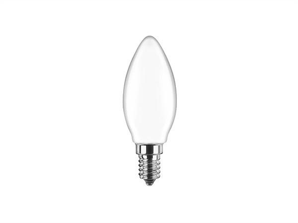 NOVA LINE Oliva a led opale a filamento E14 - 4W - 4000K - 420lm