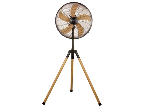 DOMO Ventilatore Stand fan wood Domo