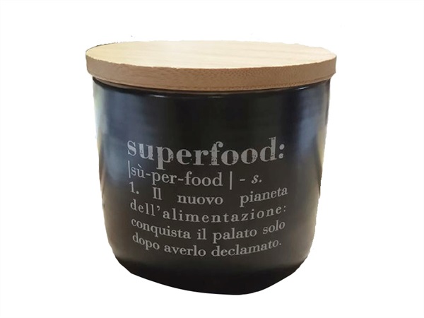 VILLA D'ESTE HOME TIVOLI Victionary SUPERFOOD BARATTOLO NERO