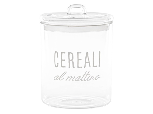 SIMPLE DAY LIVING & LIFESTYLE Barattolo Cereali al mattino, Ø 15 cm