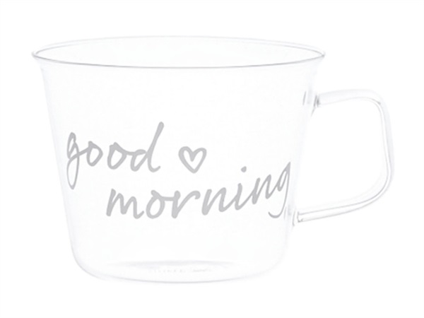 SIMPLE DAY LIVING & LIFESTYLE Set 2 tazze Good Morning, 480 ml
