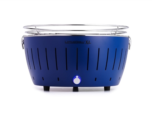 LOTUS GRILL Lotusgrill xl, grill portatile da tavolo per esterno blu