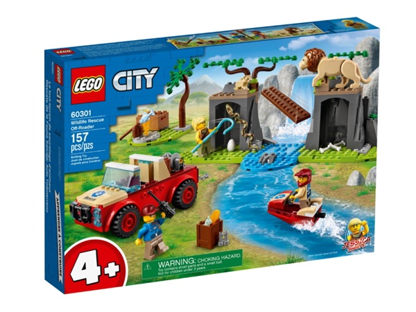 LEGO Lego city, fuoristrada di soccorso animale 60301
