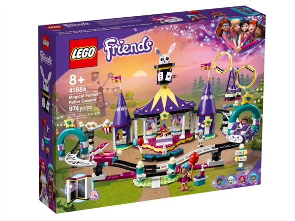 LEGO Lego friends, le montagne russe del luna park magico 41685